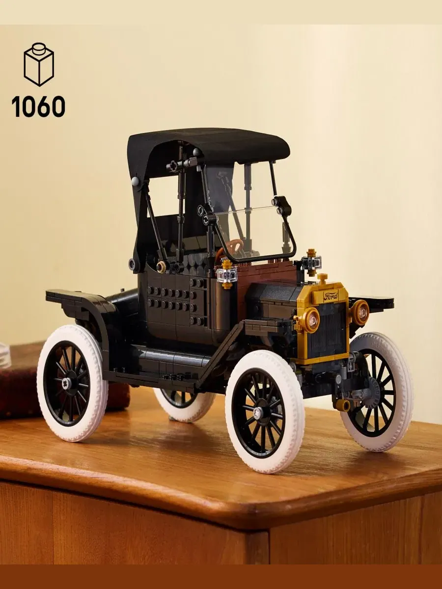 Набор для сборки модели винтажного автомобиля Ford Model T от Icons, 11376 Lego — изображение 2 из 7, нет цвета