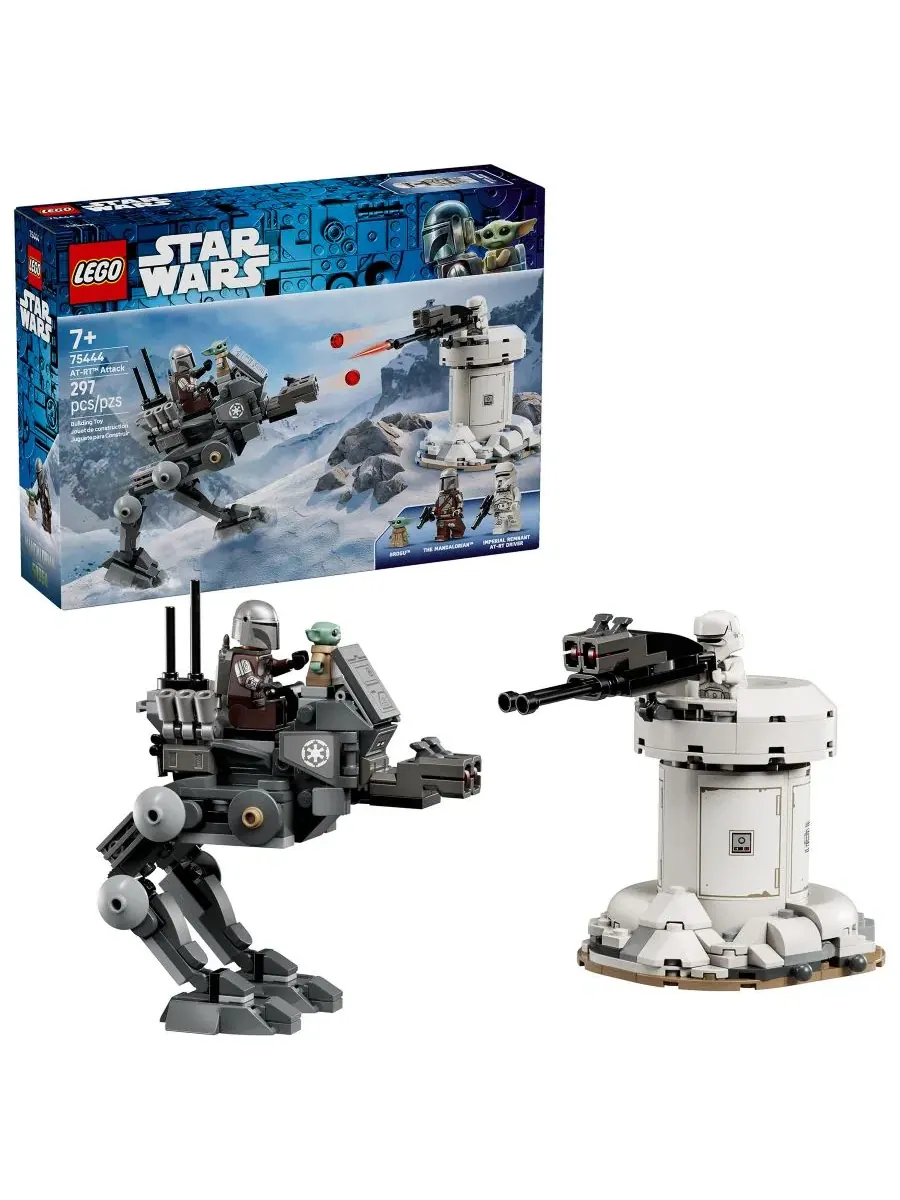 Конструктор Star Wars AT-RT Attack 75444, 297 деталей Lego
