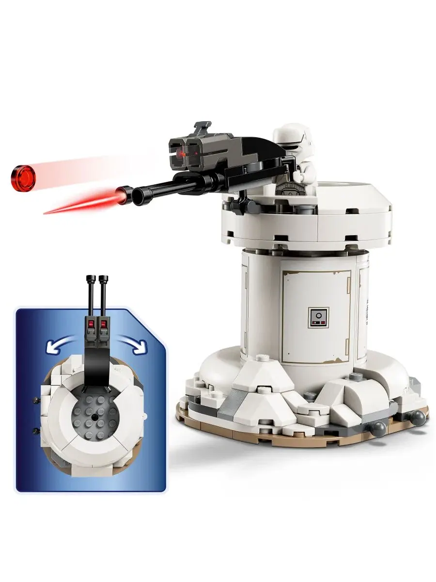 Конструктор Star Wars AT-RT Attack 75444, 297 деталей Lego — изображение 3 из 6, нет цвета
