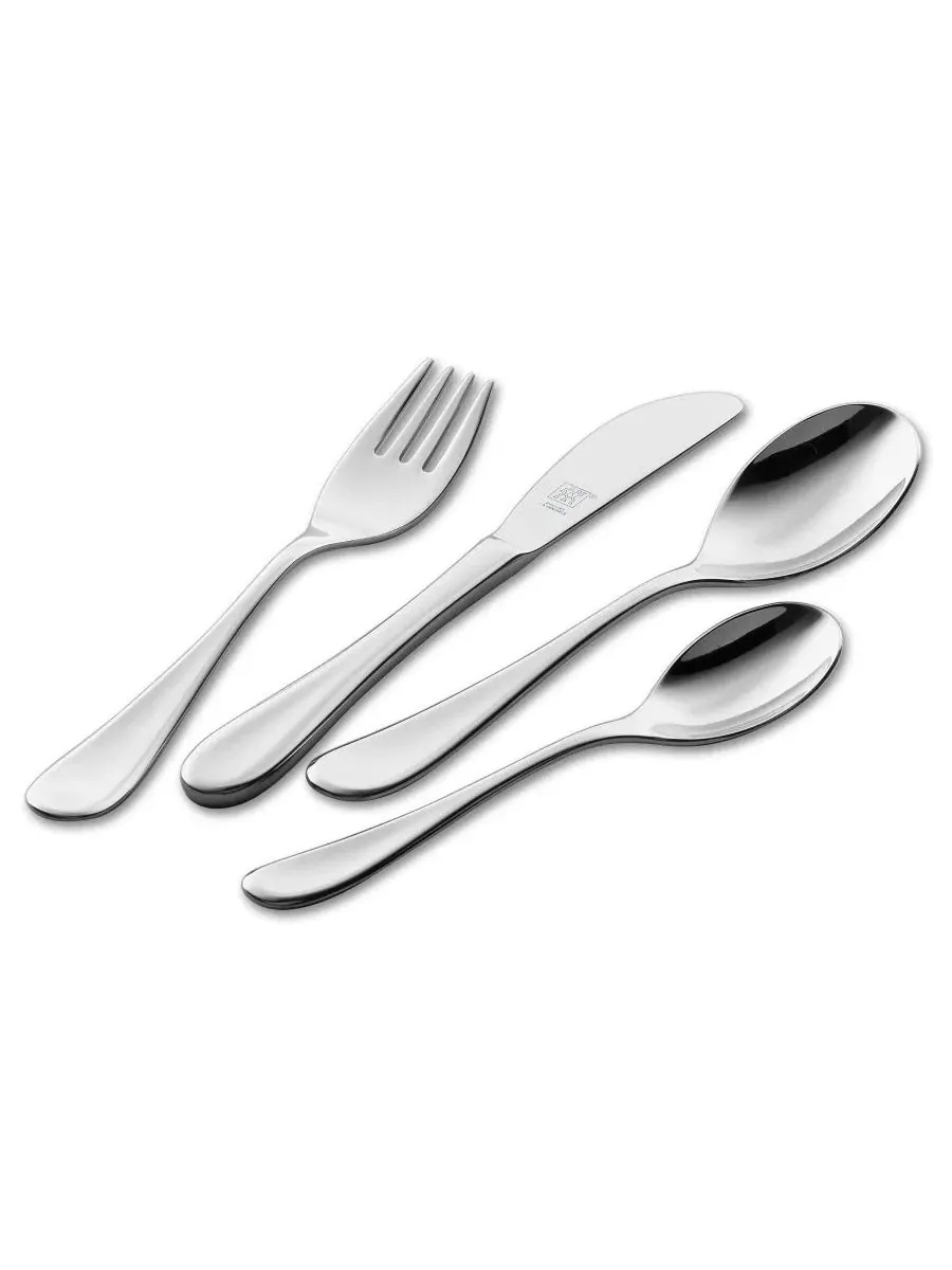 Детский набор столовых приборов Filou из 4 предметов Zwilling, стальной