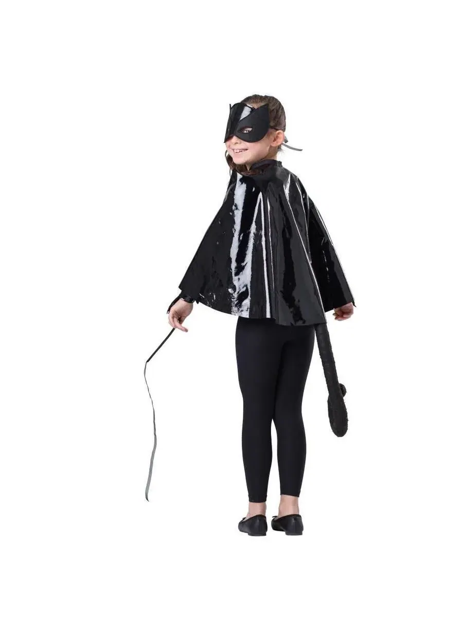 Детский костюм черной кошки Dress Up America — изображение 3 из 4, черный