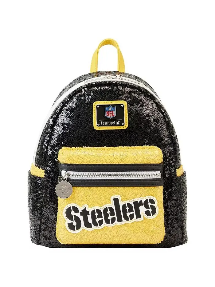 Рюкзак мужской Loungefly Pittsburgh Steelers Sequin искусственная кожа