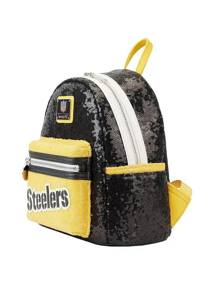 Рюкзак мужской Loungefly Pittsburgh Steelers Sequin искусственная кожа — изображение 2 из 4