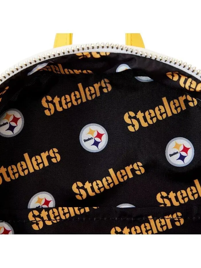 Рюкзак мужской Loungefly Pittsburgh Steelers Sequin искусственная кожа — изображение 3 из 4