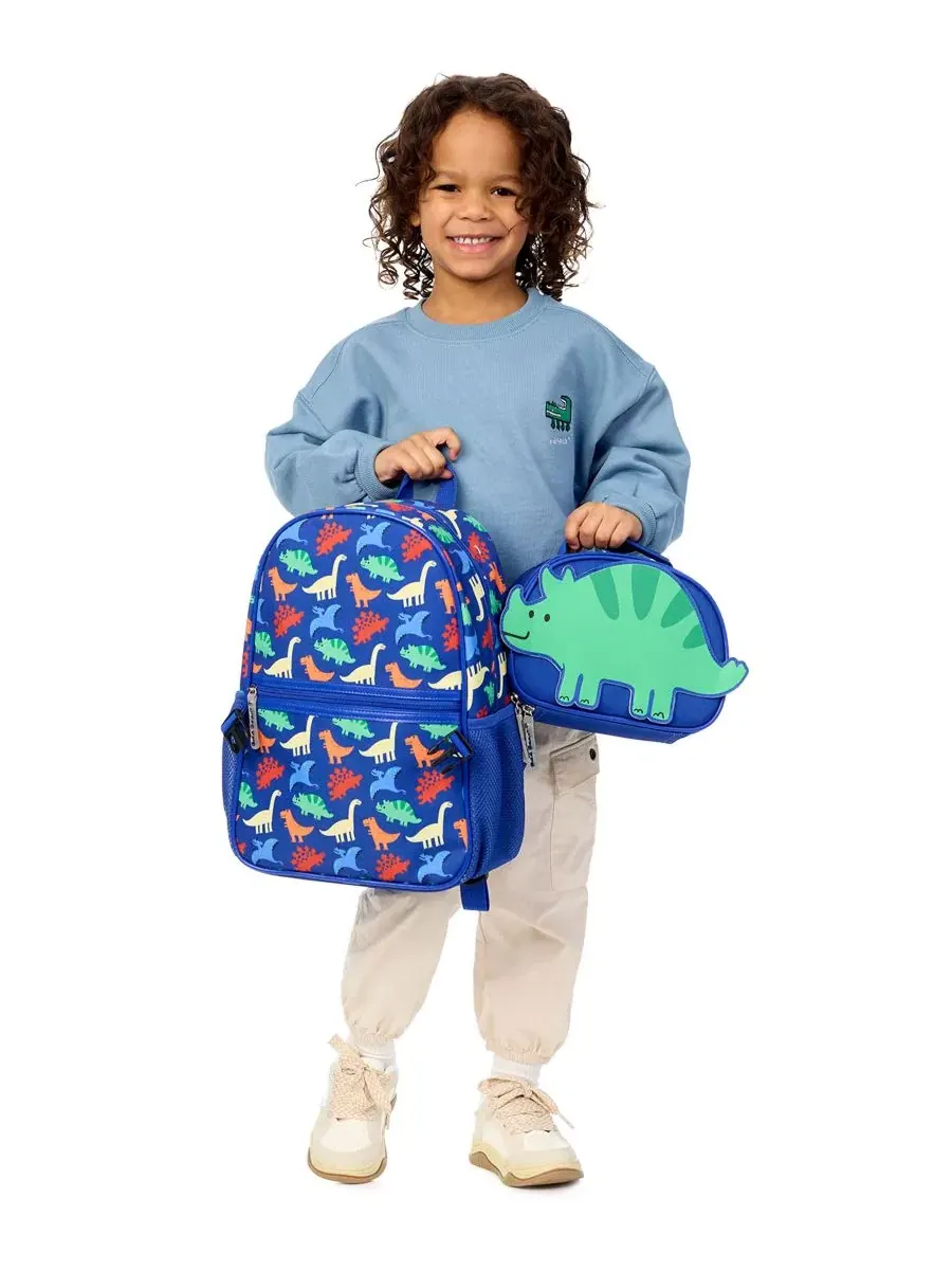 Детский рюкзак с ланч-боксом Dinosaur Preschool Backpack Biz & Bean — изображение 6 из 8