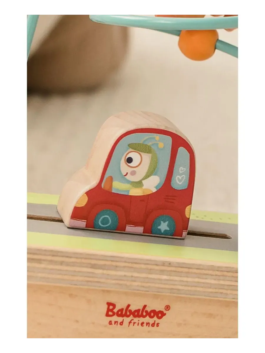 Развивающая игрушка-лабиринт с бусинами Miss Mali's Joyride Bababoo and friends, Open Miscellaneous — изображение 4 из 5