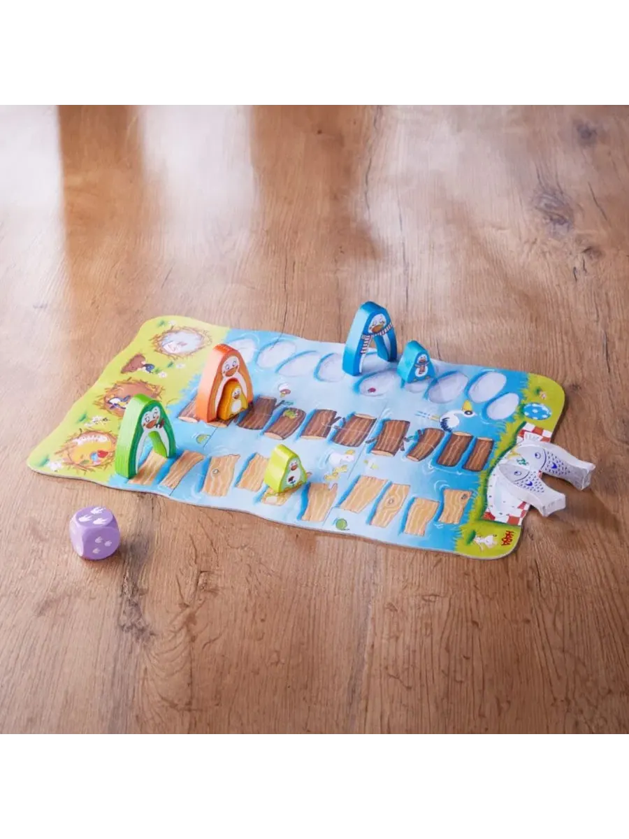 Настольная игра для малышей Go, Go, Little Penguin! Haba, Mutli — изображение 2 из 6