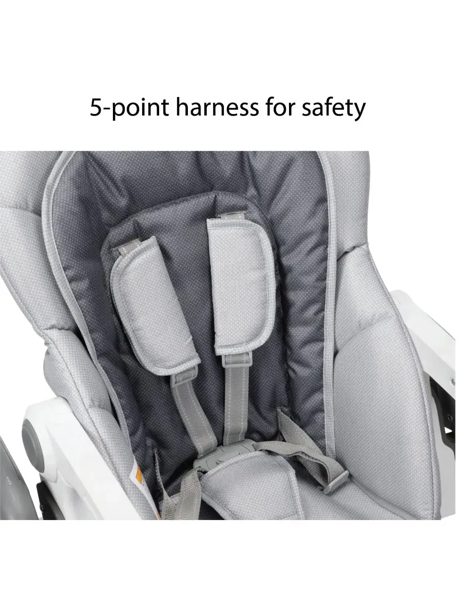 Детский стульчик для кормления Baby 3-в-1 Grow and Go Plus Safety 1St — изображение 2 из 7