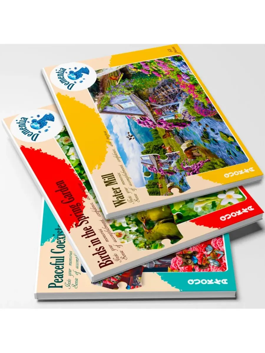 Крупноформатные пазлы - Игры-головоломки для взрослых, посвященные болезни Альцгеймера Quokka — изображение 7 из 8