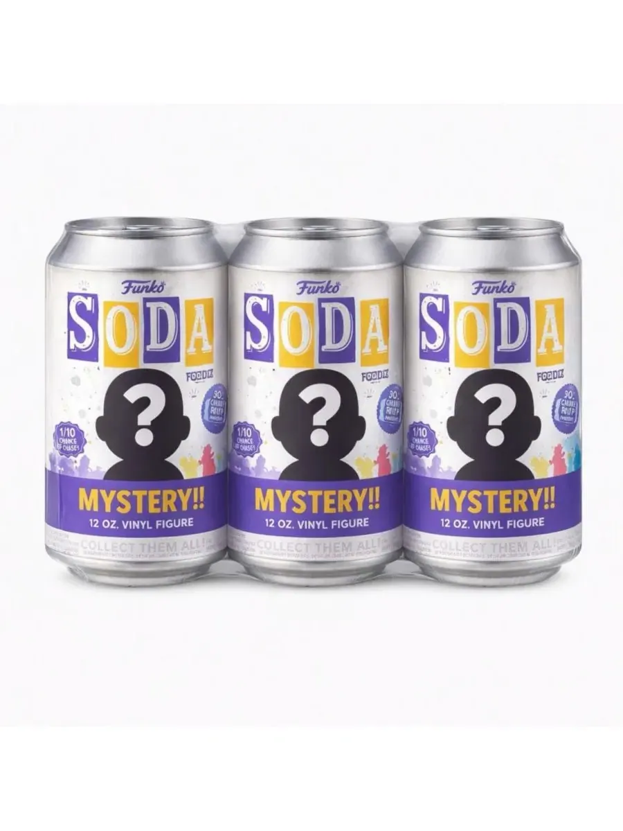 Набор из 3 фигурок Funko Soda, ассорти Funko, Assorted Pre-Pack