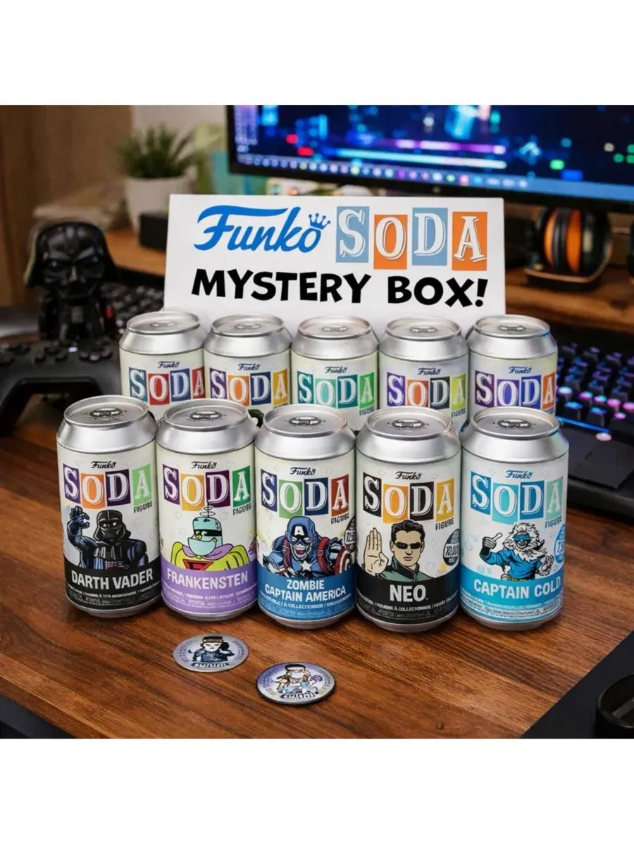 Набор из 3 фигурок Funko Soda, ассорти Funko, Assorted Pre-Pack — изображение 3 из 4