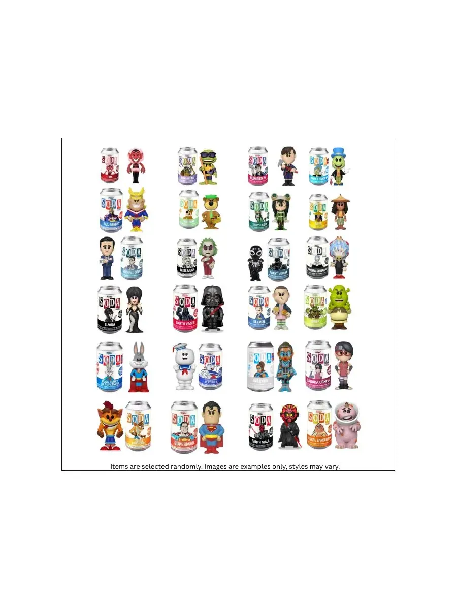 Набор из 3 фигурок Funko Soda, ассорти Funko, Assorted Pre-Pack — изображение 4 из 4