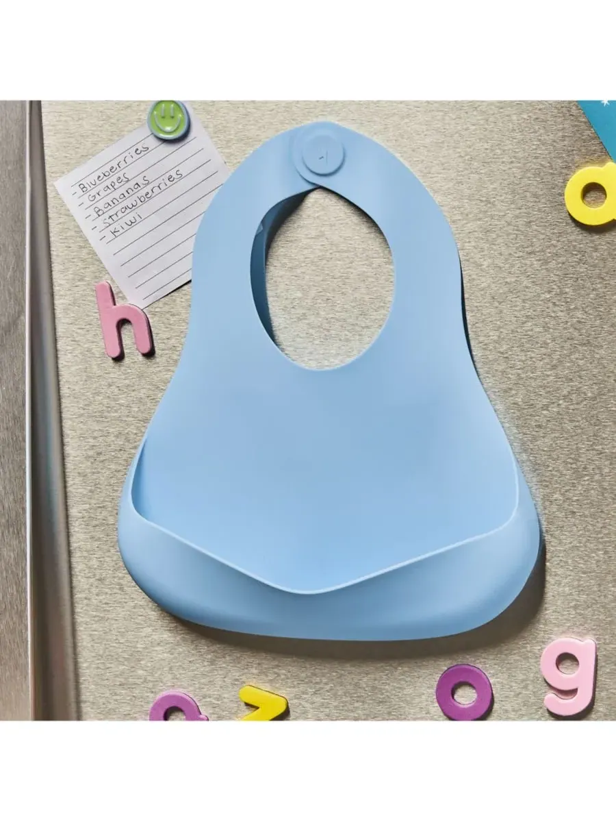 Детский силиконовый нагрудник с магнитами, унисекс Babynetic — изображение 4 из 7