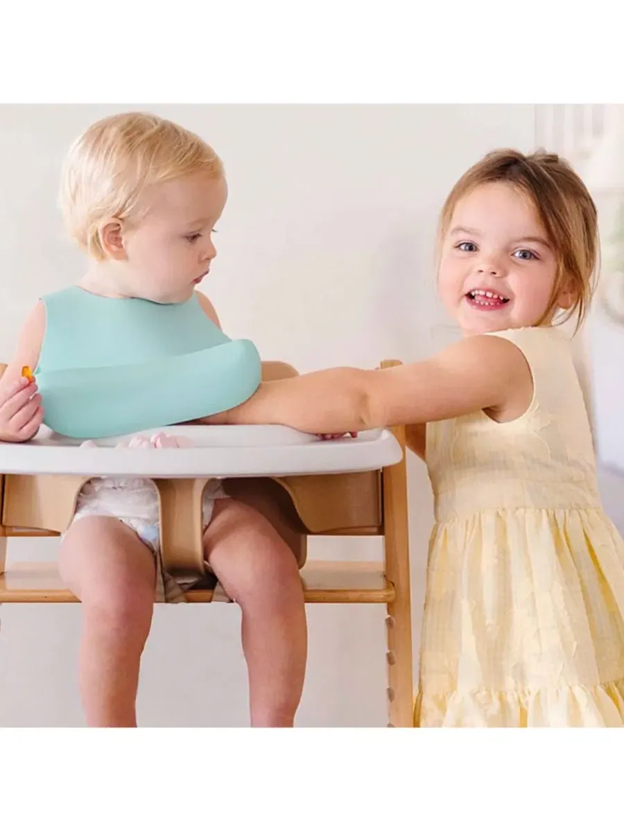 Детский силиконовый нагрудник с магнитами, унисекс Babynetic — изображение 6 из 7