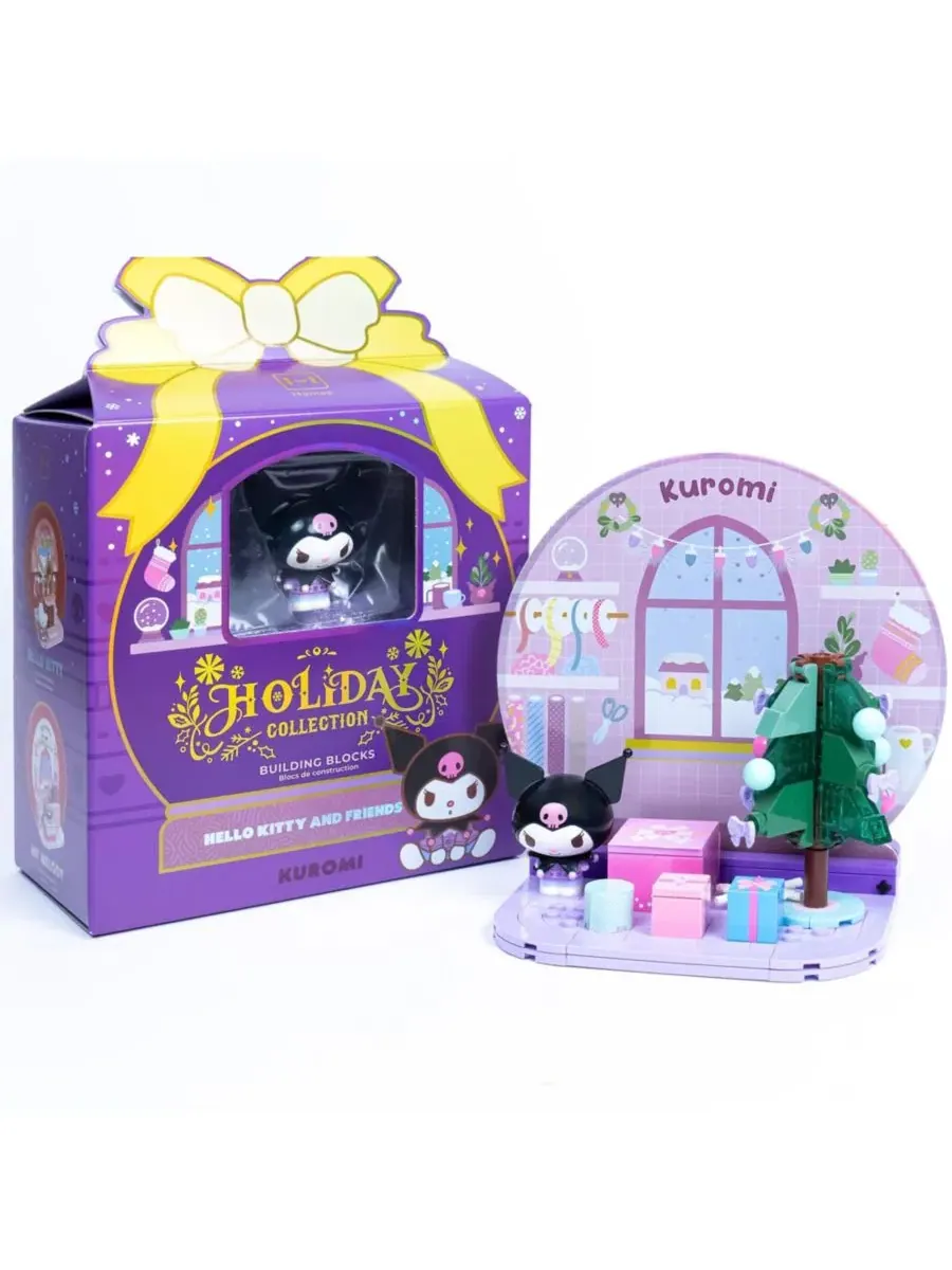 Набор конструктора Sanrio Hello Kitty and Friends из праздничной коллекции - милый подарок для — без цвета