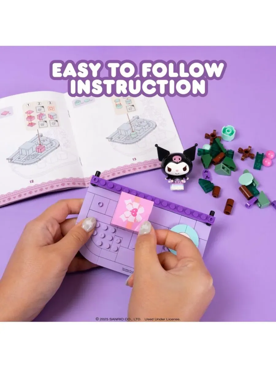 Набор конструктора Sanrio Hello Kitty and Friends из праздничной коллекции - милый подарок для — изображение 6 из 7