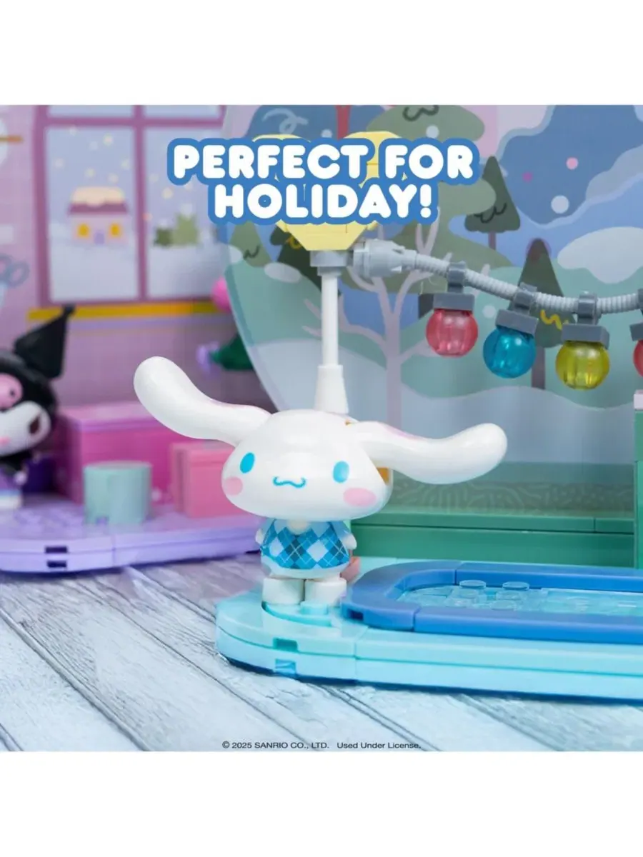 Набор конструктора Sanrio Hello Kitty and Friends из праздничной коллекции - милый подарок для — изображение 5 из 7