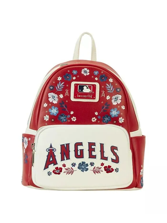 Рюкзак мужской Loungefly Los Angeles Angels Floral натуральная кожа
