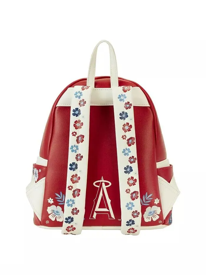Рюкзак мужской Loungefly Los Angeles Angels Floral натуральная кожа — изображение 2 из 4