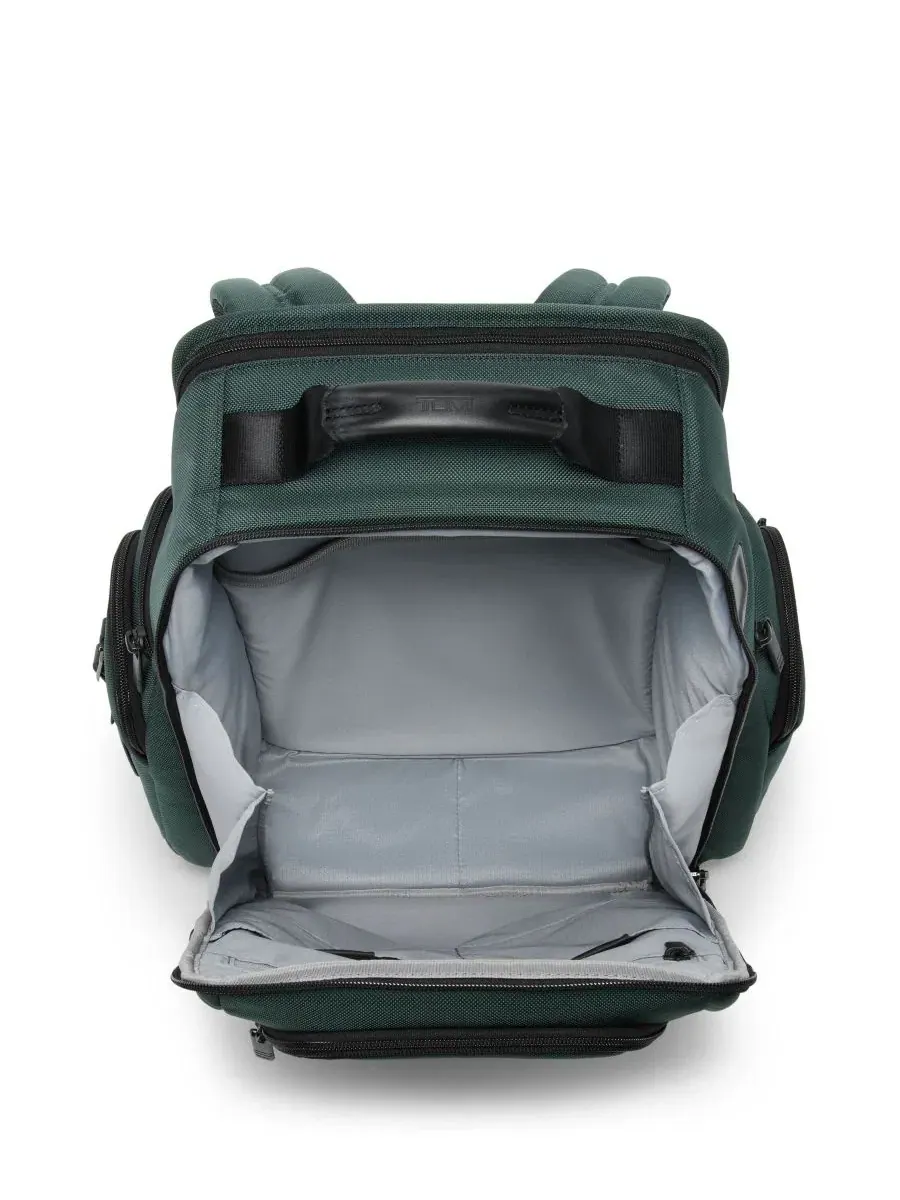Рюкзак 43 см с камуфляжным принтом Alpha 17" Brief Pack Backpack TUMI, Deep Pine — изображение 5 из 8