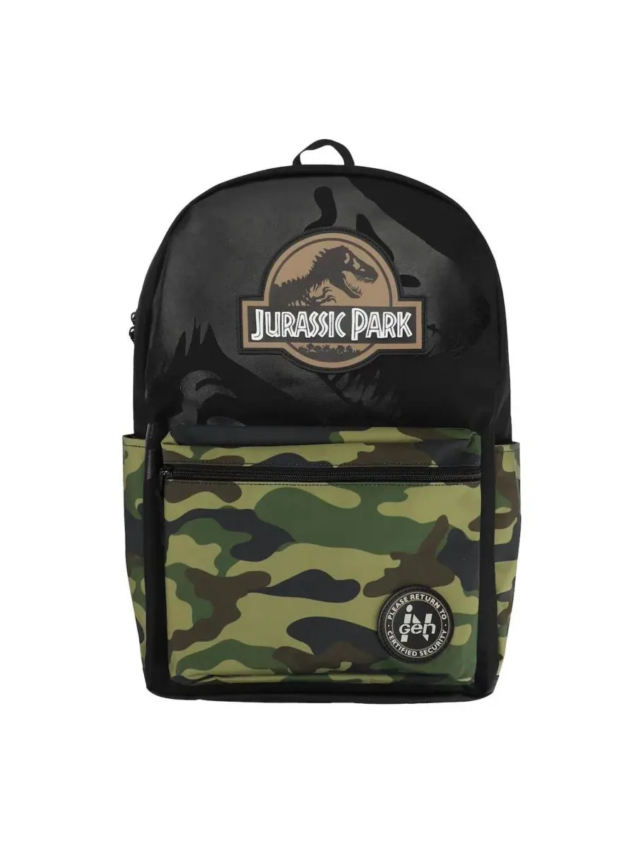 Набор INGEN Camo: рюкзак и сумка для обеда (43 см) Jurassic Park, Jurassic Park Ingen — изображение 2 из 7