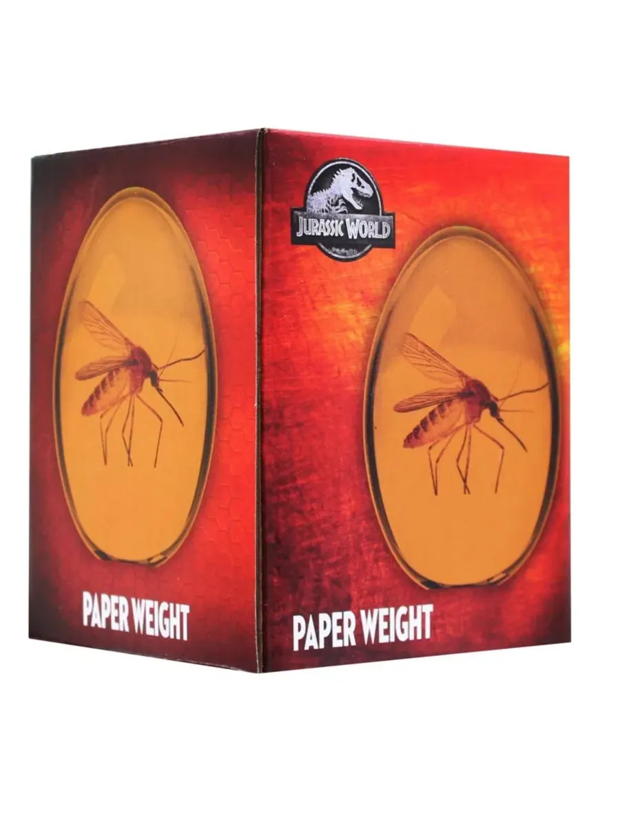 Фигурка из смолы с комаром в янтаре Jurassic Park, 7,6 см Surreal Entertainment, Open Miscellaneous — изображение 2 из 6