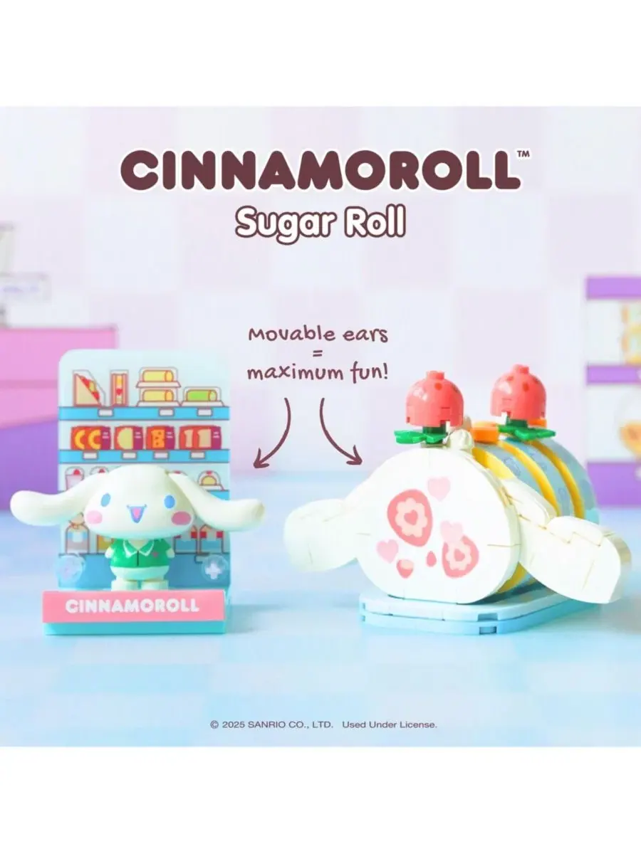 Набор фигурок Sanrio Hello Kitty and Friends Konbini Series - милый конструктор, отличный подарок — изображение 3 из 7