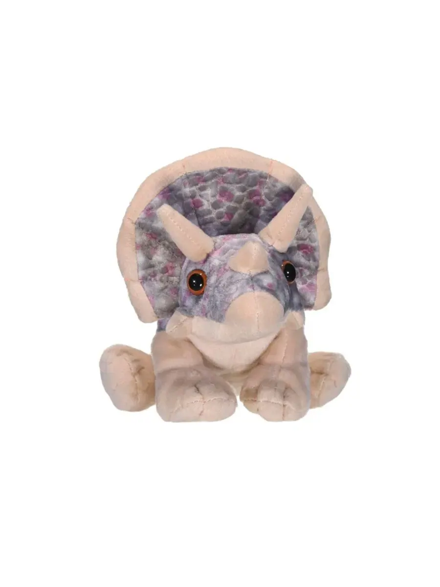 Трицератопс, Cuddlekins Mini, мягкая игрушка, 20 см , плюшевая игрушка, подарок для детей — без цвета