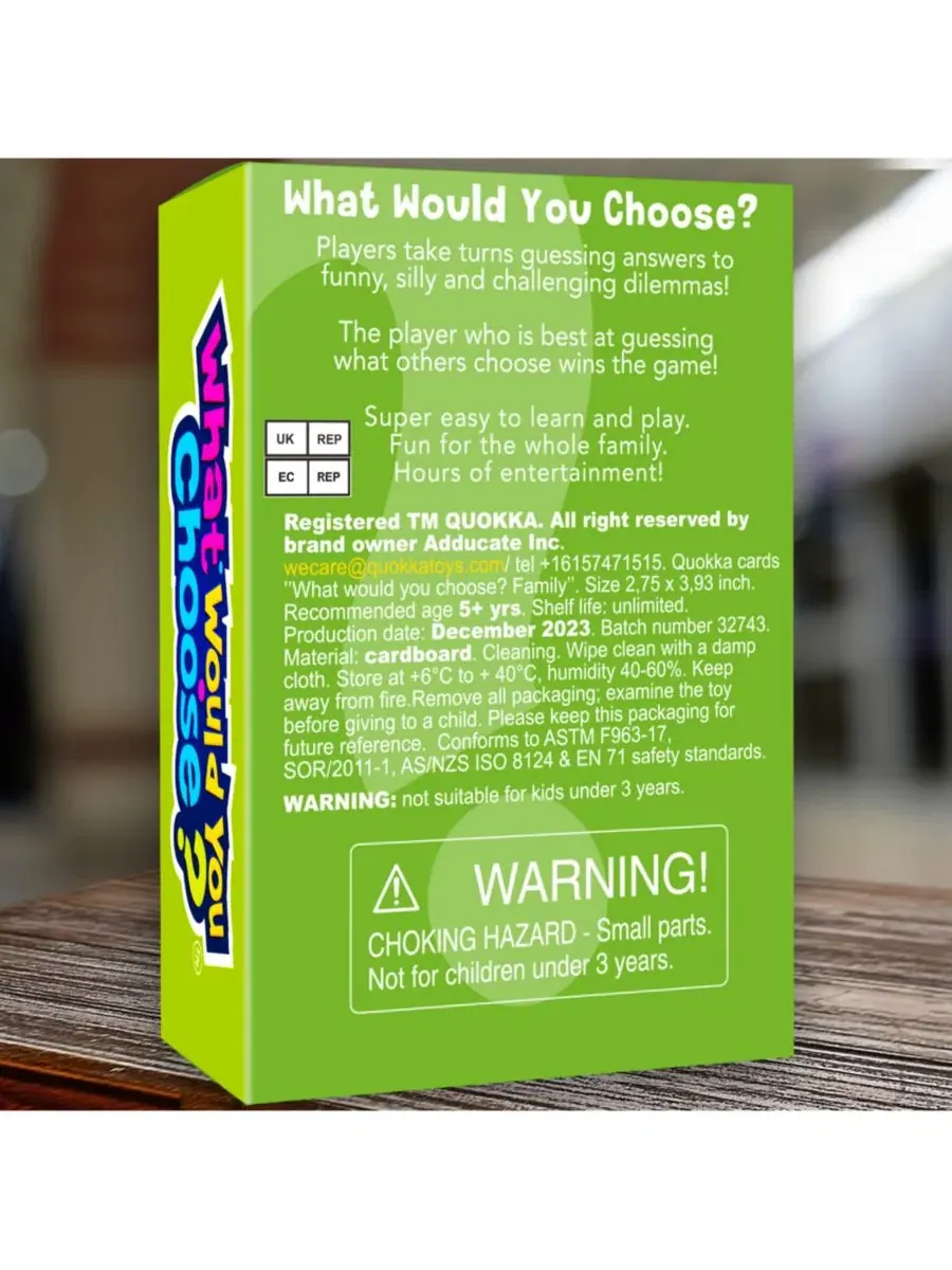 Настольная игра-викторина What Would You Choose Quokka — изображение 7 из 7
