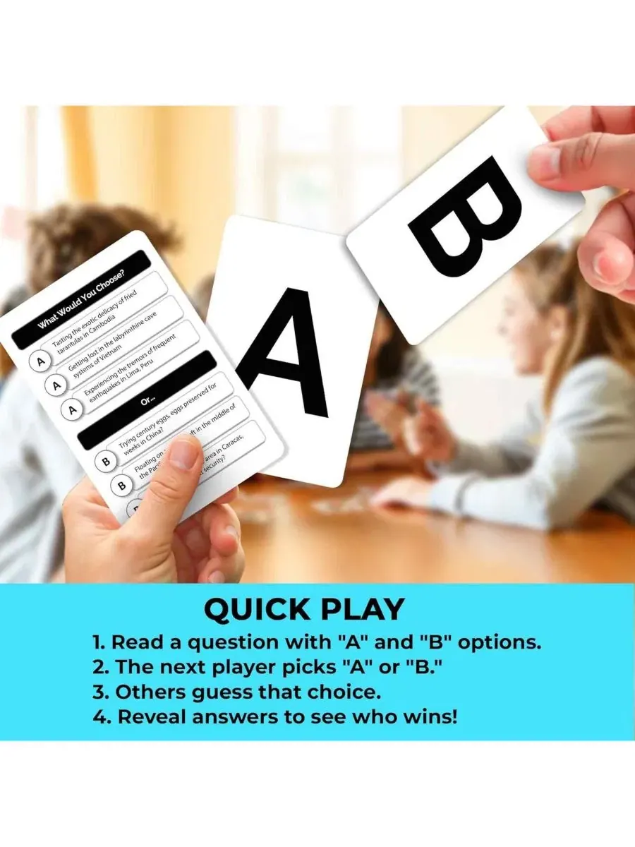 Настольная карточная игра What Would You Choose Quokka, Geography — изображение 3 из 7