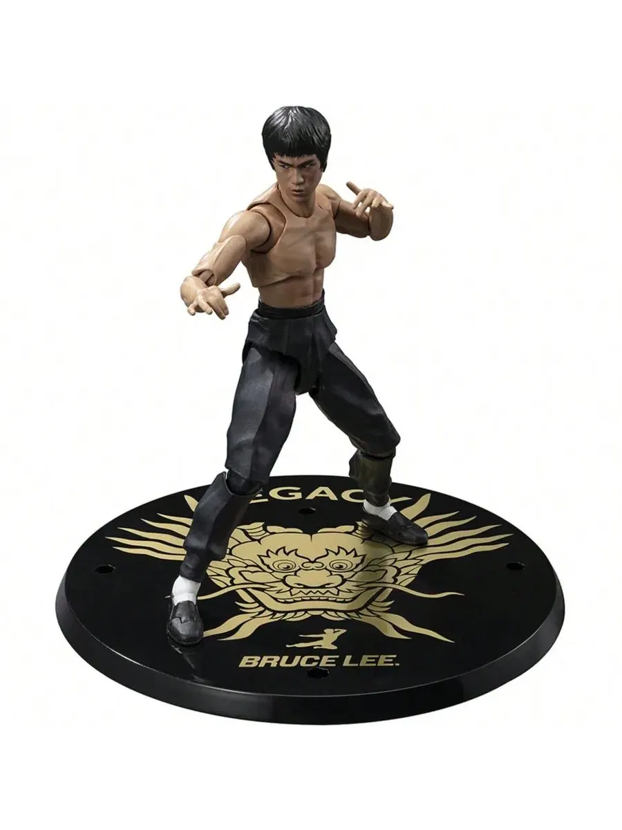 Фигурка коллекционная Bruce Lee Legacy 50th Ver. Bandai, 4.3 см, 960