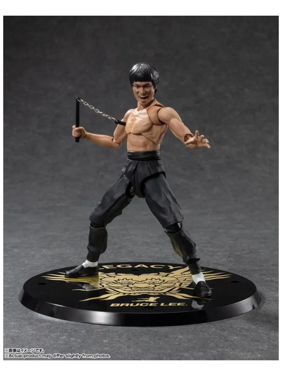 Фигурка коллекционная Bruce Lee Legacy 50th Ver. Bandai, 4.3 см, 960 — изображение 2 из 3