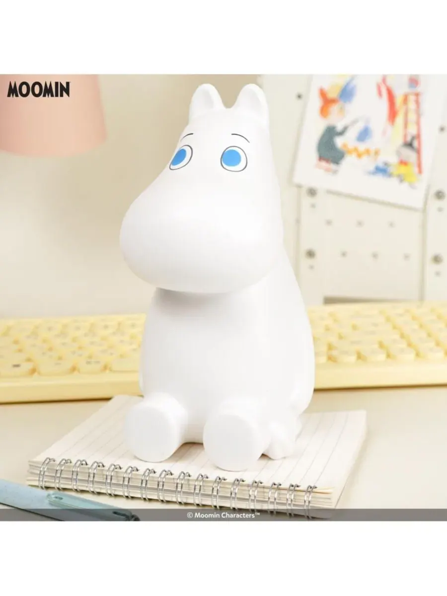 Мягкая игрушка-антистресс Jumbo Squishy Moomintroll Hamee, Moomintroll — изображение 5 из 6