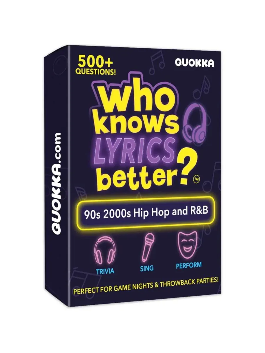 Настольная игра-викторина Who Knows Hits Better? Quokka, Lyrrnb