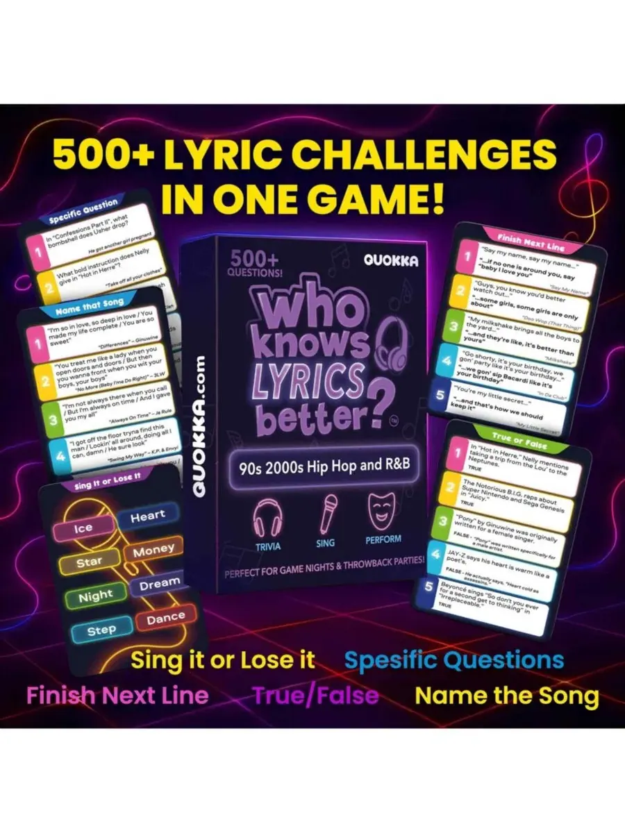 Настольная игра-викторина Who Knows Hits Better? Quokka, Lyrrnb — изображение 2 из 6