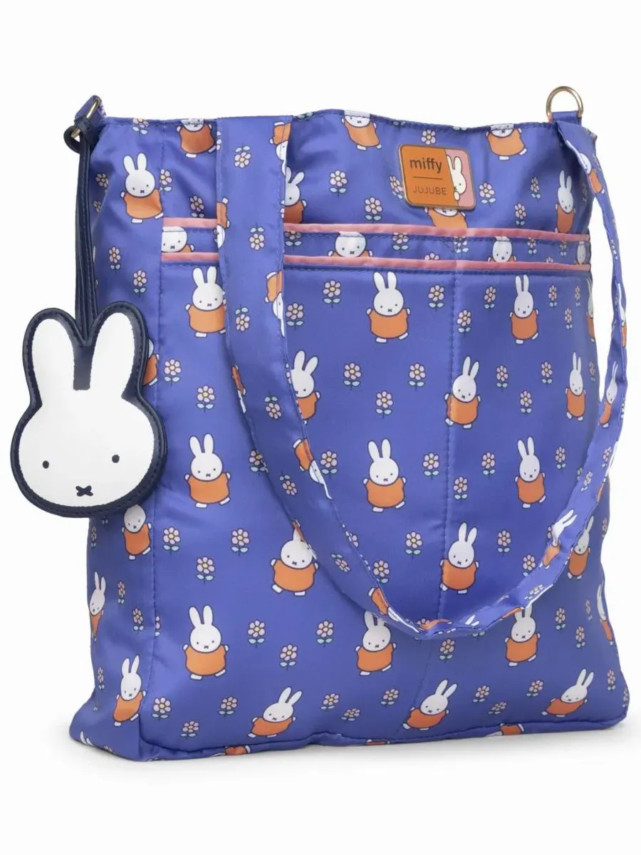 Сумка-шопер Miffy Be Light in Flower Fields JuJuBe, Flower Fields