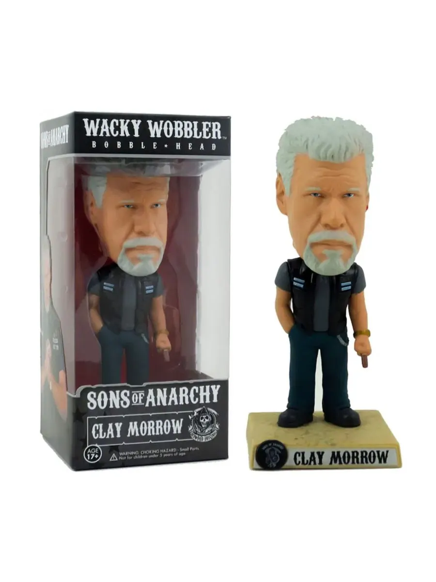 Коллекционная фигурка Wacky Wobbler Clay Morrow Sons Of Anarchy Funko, Open Miscellaneous