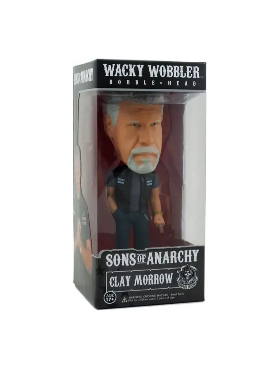 Коллекционная фигурка Wacky Wobbler Clay Morrow Sons Of Anarchy Funko, Open Miscellaneous — изображение 2 из 6