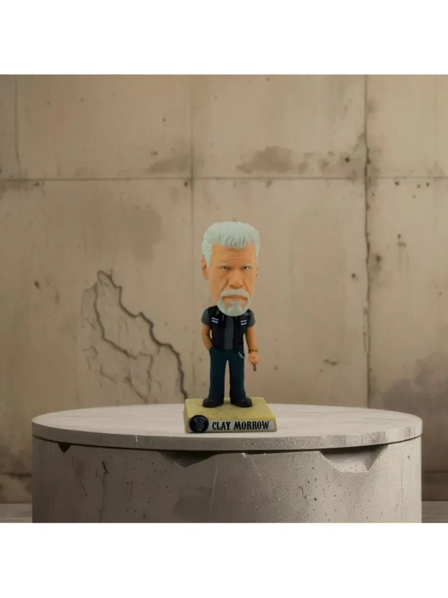 Коллекционная фигурка Wacky Wobbler Clay Morrow Sons Of Anarchy Funko, Open Miscellaneous — изображение 3 из 6