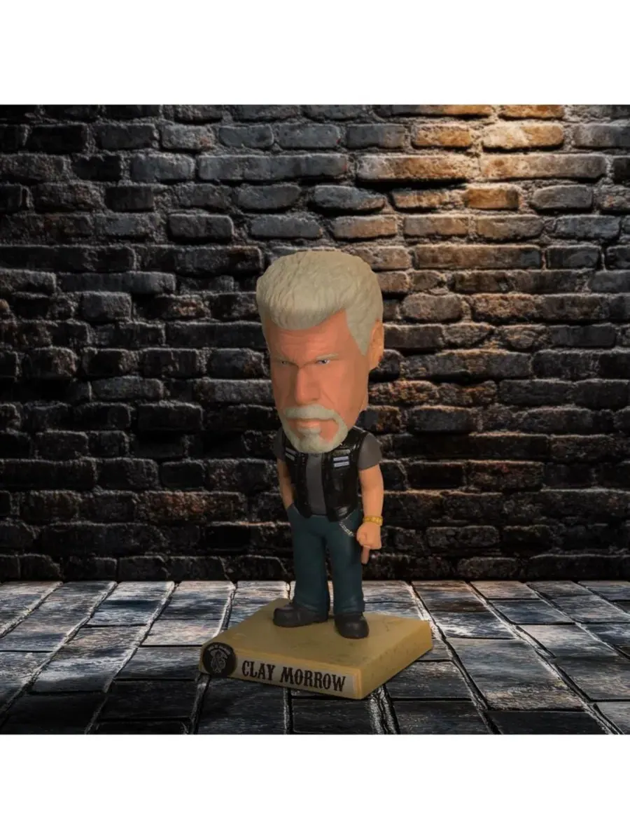 Коллекционная фигурка Wacky Wobbler Clay Morrow Sons Of Anarchy Funko, Open Miscellaneous — изображение 6 из 6