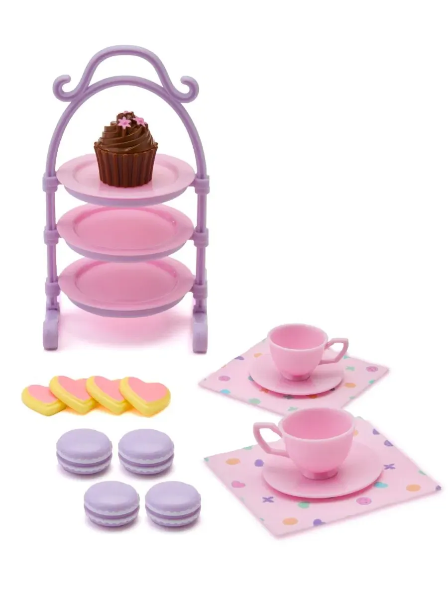 Игровой набор для чаепития Glam Tea Party Cafe Journey Girls, Open Miscellaneous — изображение 4 из 6