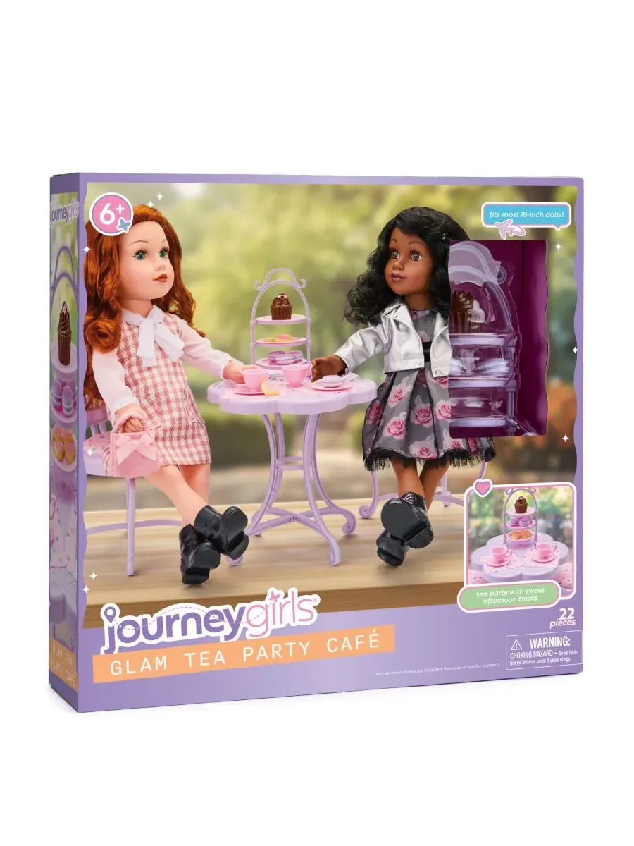 Игровой набор для чаепития Glam Tea Party Cafe Journey Girls, Open Miscellaneous — изображение 5 из 6
