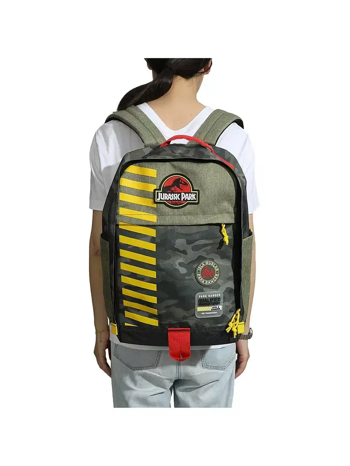 Рюкзак Logo 16" в цвете хаки и камуфляж Jurassic Park — изображение 6 из 7