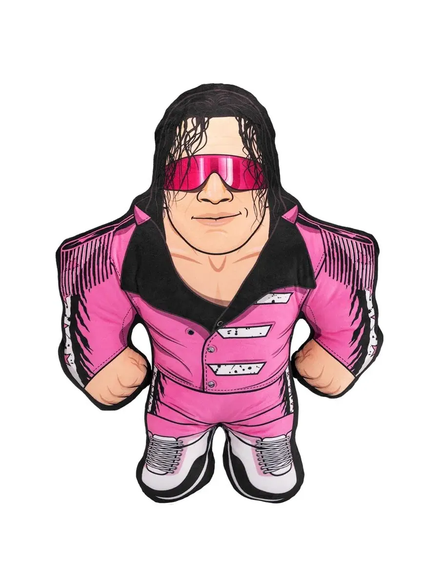 Мягкая плюшевая игрушка WWE Bret Hart Bleacher Buddy Bleacher Creatures