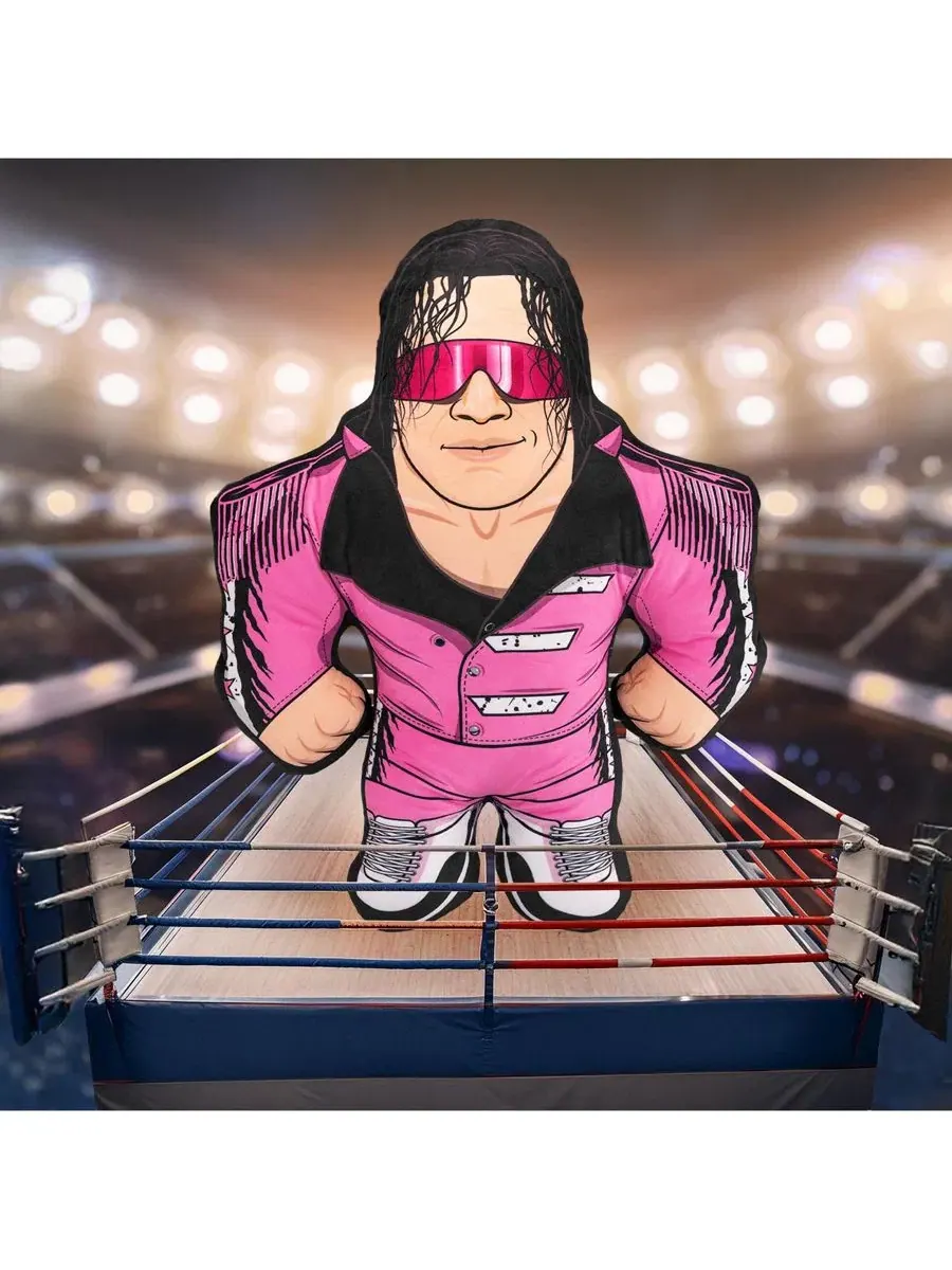 Мягкая плюшевая игрушка WWE Bret Hart Bleacher Buddy Bleacher Creatures — изображение 3 из 7