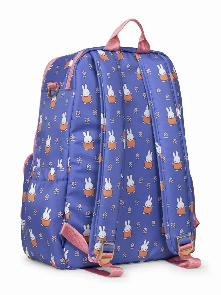 Рюкзак-подгузник с принтом Miffy Be Light in Flower Diaper JuJuBe, Flower Fields — изображение 2 из 7