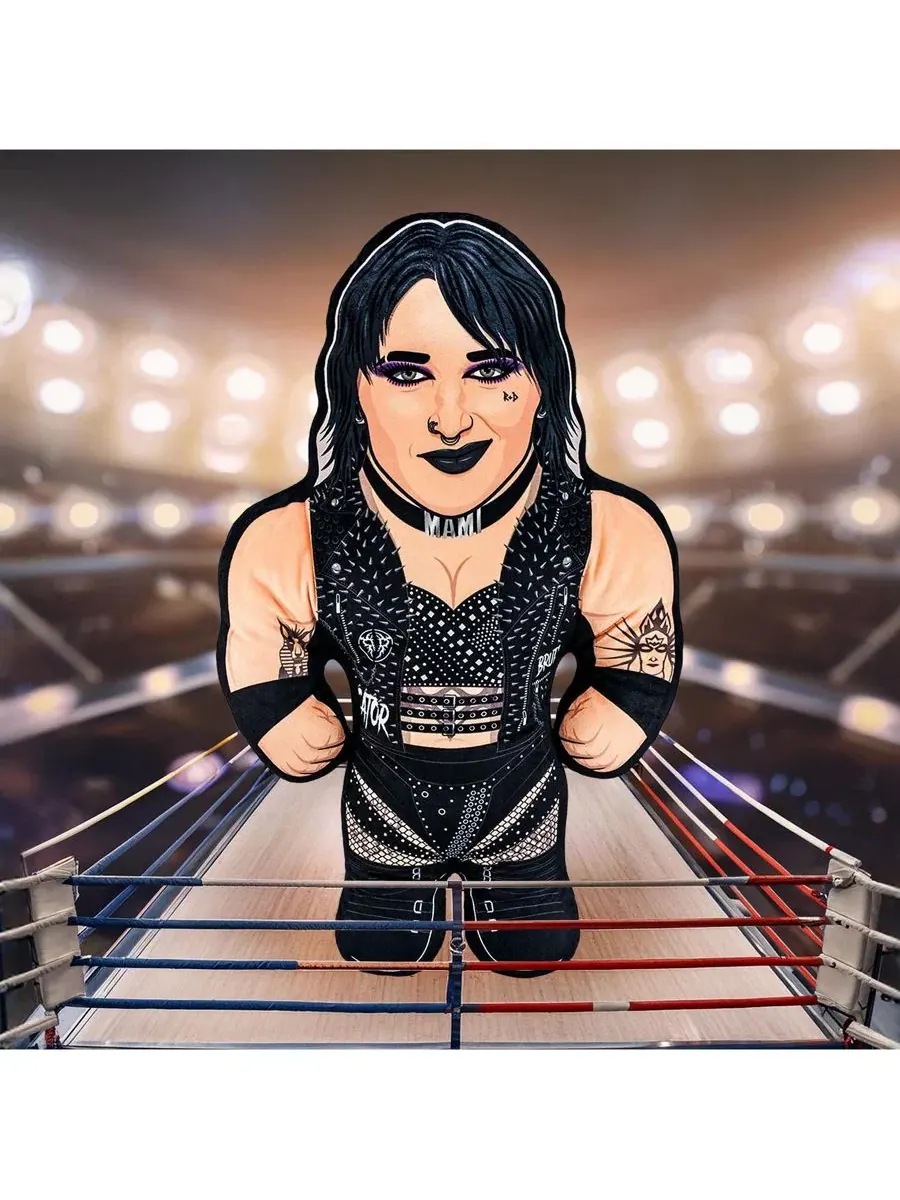 Мягкая игрушка WWE Rhea Ripley Bleacher Buddy 61 см Bleacher Creatures, Open Miscellaneous — изображение 4 из 7