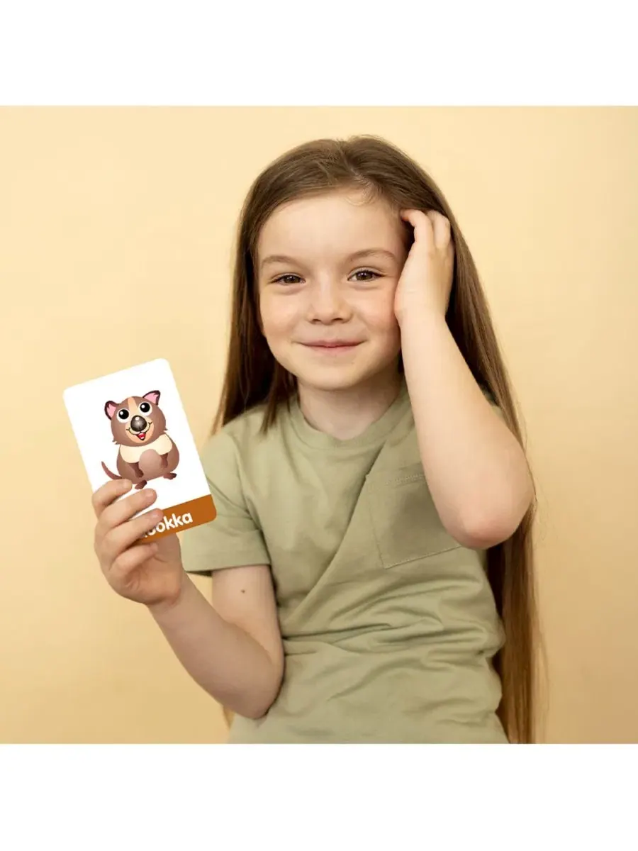 Карточки для изучения алфавита для малышей 2-4 лет Quokka — изображение 5 из 8