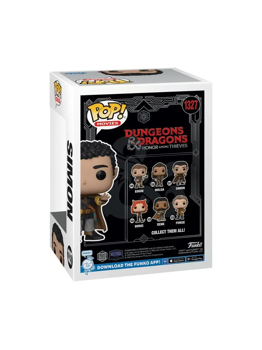 Фигурка Саймона из игры Pop Dungeons & Dragons (виниловая) Funko — изображение 3 из 5