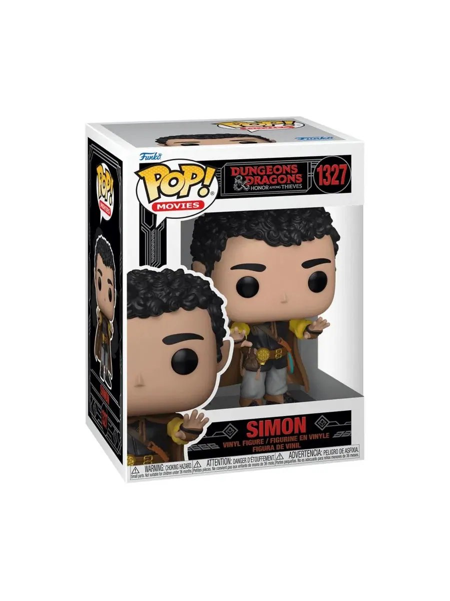 Фигурка Саймона из игры Pop Dungeons & Dragons (виниловая) Funko — изображение 4 из 5